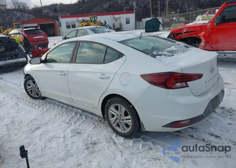 2019 Hyundai Elantra Sel z USA, uszkodzony, nr VIN 5NPD84LF5KH477434